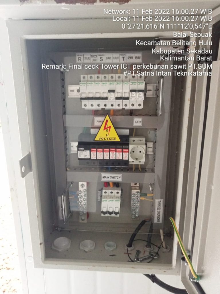 Switch Rack Pertamina Projek Pertamina - Tower SST | Satria Intan Teknik Atama